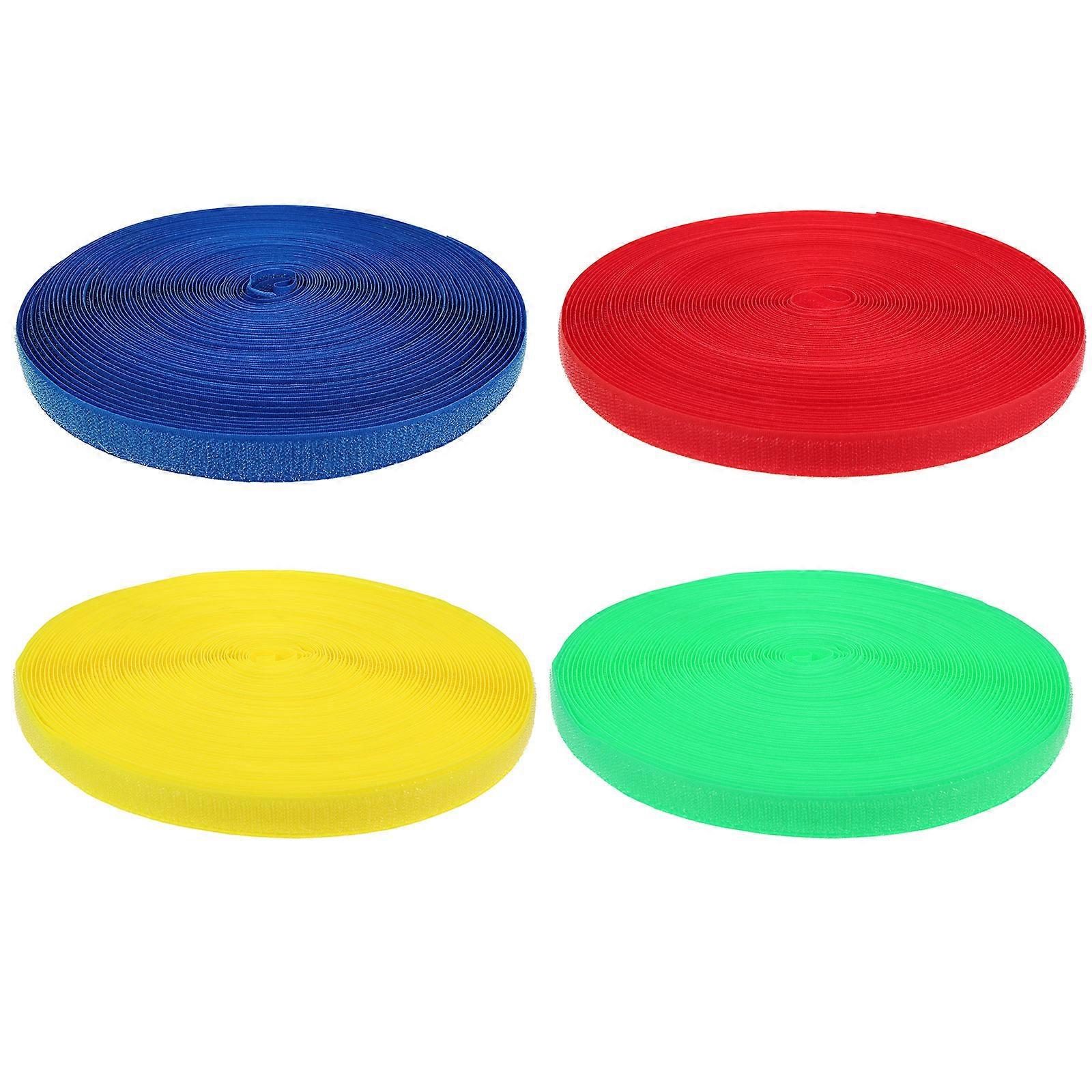 Kids Supply Hook and Loop Fasteners for Decorating 12 Rolls