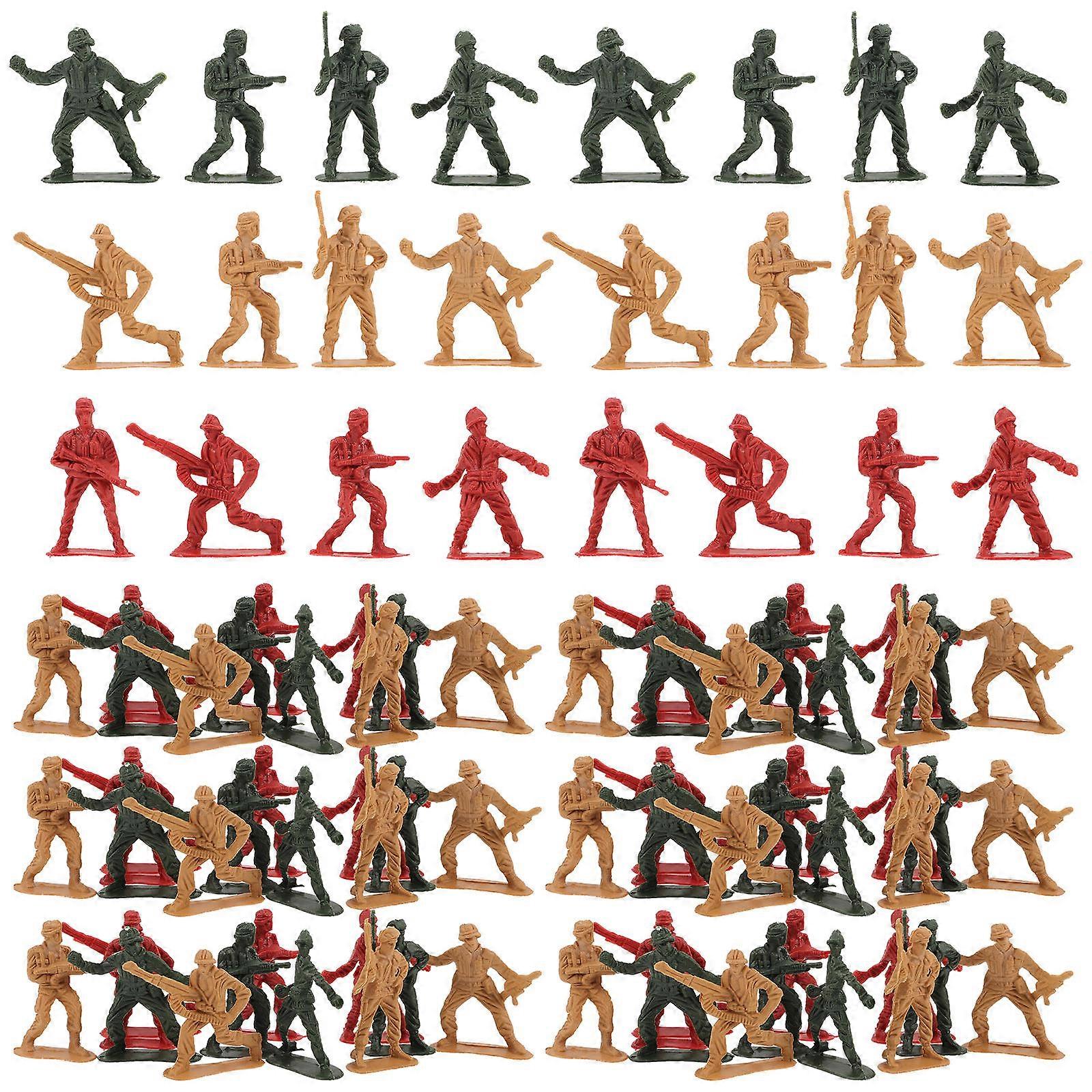 Miniature Soldiers Toy For Home Decor 5X3cm Assorted Favors 600Pcs
