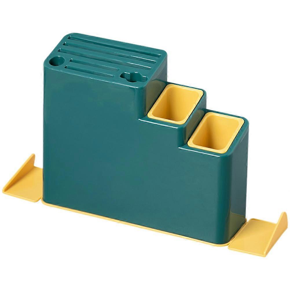 Kitchen Supply Utensil Holder for Storage 2Pcs Multi-Function Rack