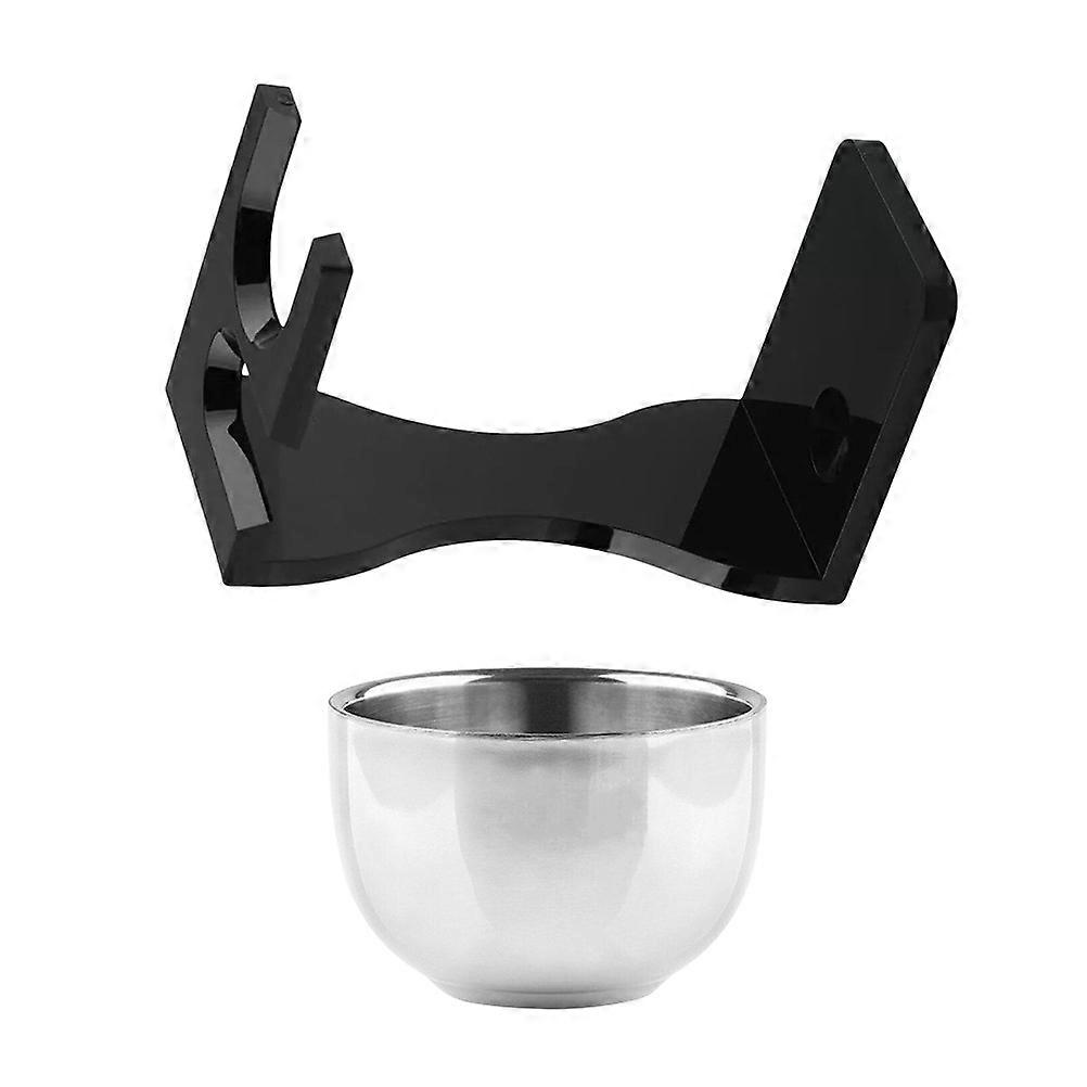 Shaving Brush Stand and Shaving Cup Set for Home 2Sets Assorted Color