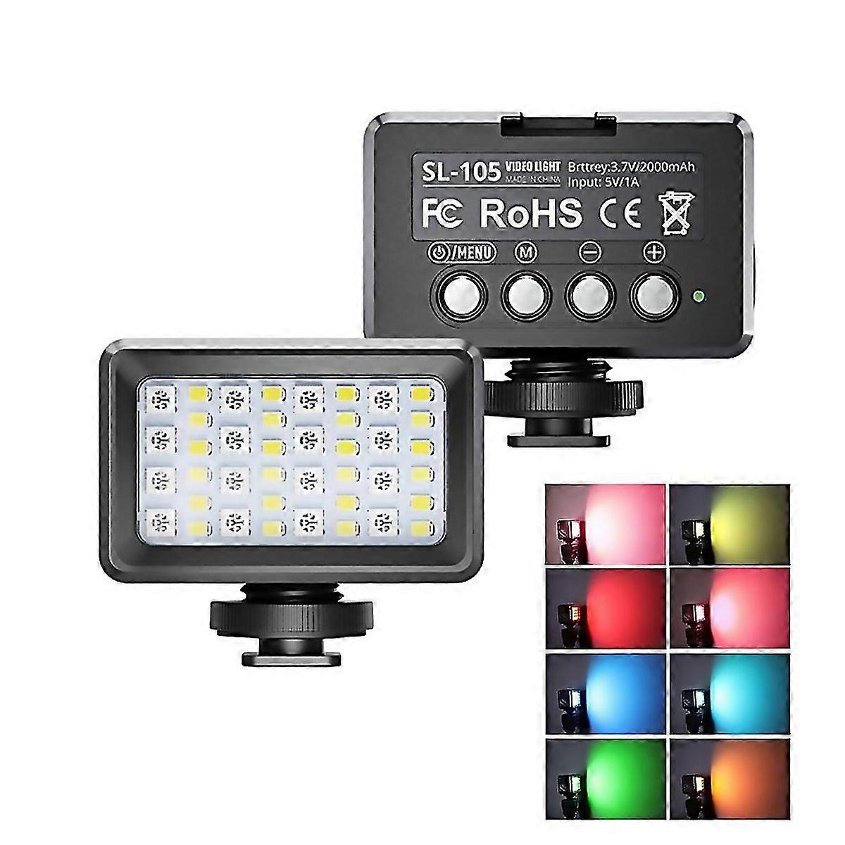 For 40 Leds Fill Light 40m Waterproof Depth For Sports Cameras Sl105rgb