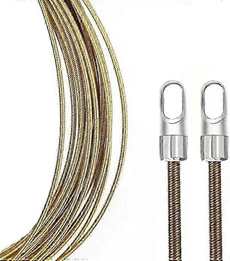 Electrical Spring Wire Threader, Wire Lead Threading Device Tool Fish Tape Faste