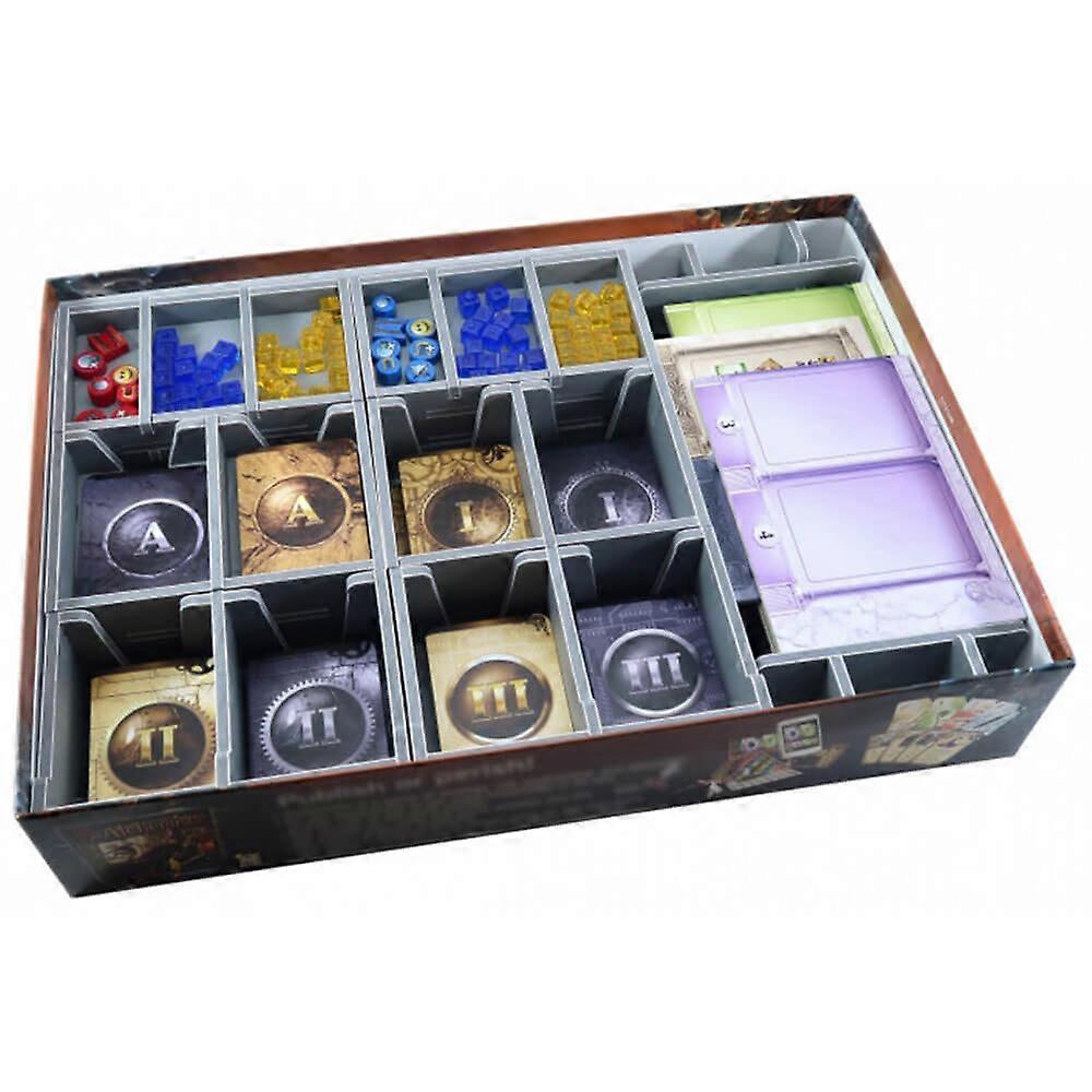 Folded Space Game Inserts Through The Ages Game Accessory Efficient Storage