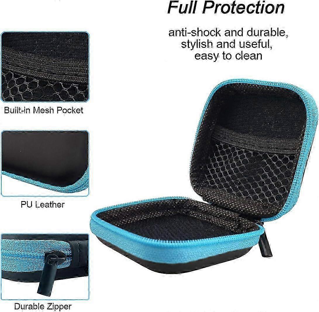 Durable EVA Shell, Versatile Storage Solution, Easy To Carry For Your Daily Life And Travel, Wide Application For Organizing Headphones And 