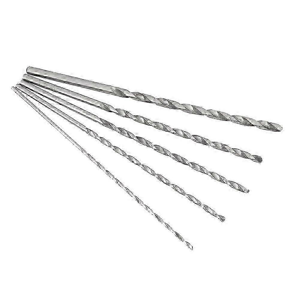 High-Speed Steel Straight Shank Twist Drill Bit Set, 2-5mm