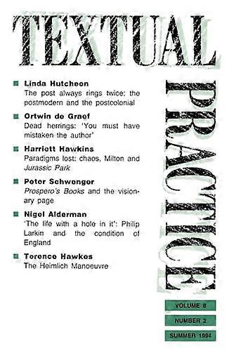 Textual Practice: Volume 8 Issue 2