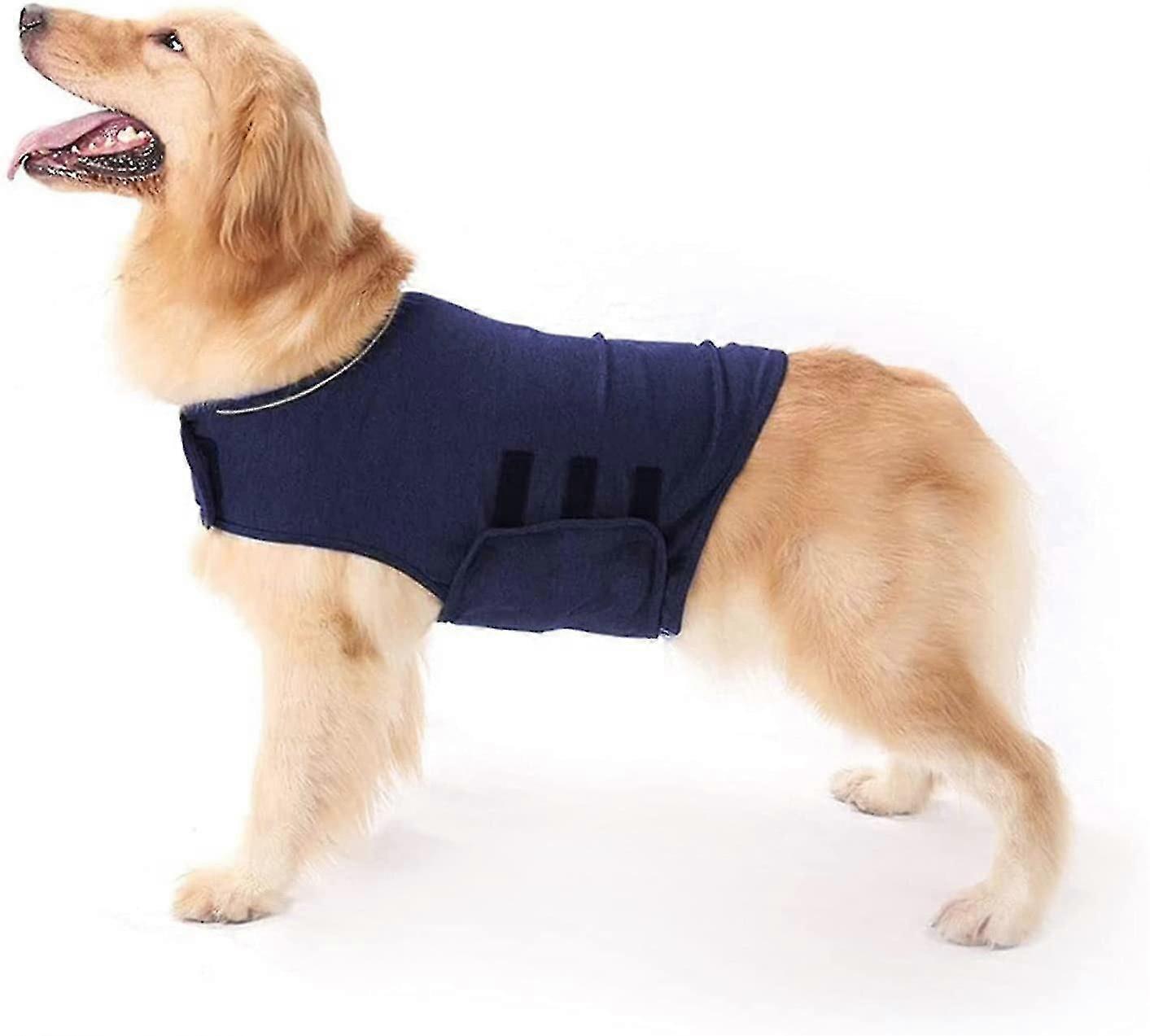 Dog Anxiety Vest, Stress Relief Calming Coat For Small, Medium And Large Dogs, Dog Calming Solution Jacket For Fireworks,travel And Separation