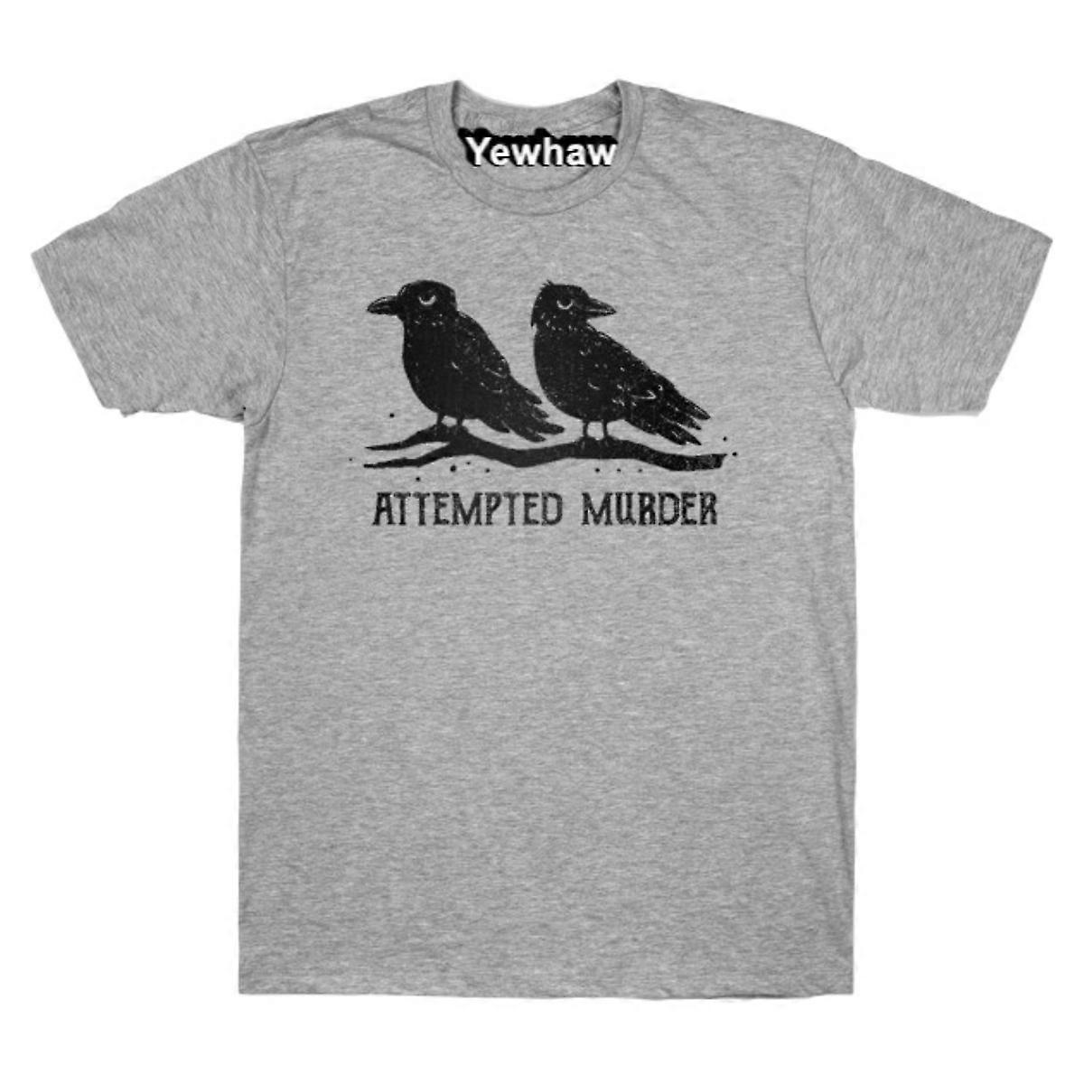 Attempted Murder T-shirt Funnytee Tee