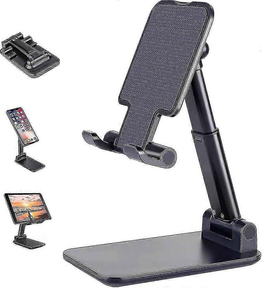 Cell Phone Stand, Angle Height Adjustable Cell Phone Stand For Acsergery Desk, Foldable