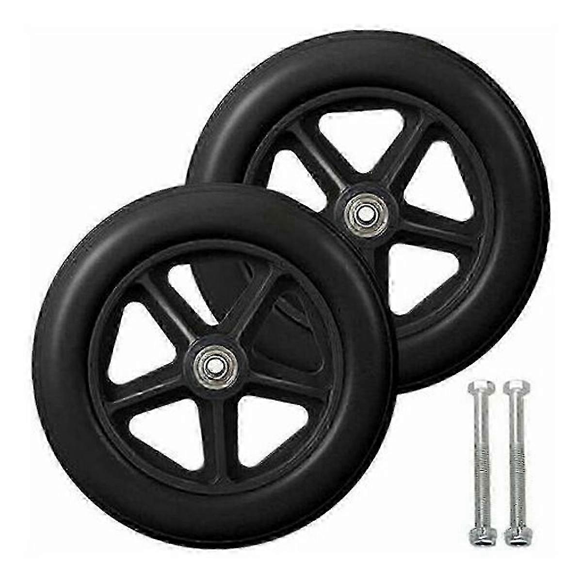 Wheelchair Replacement Wheels, Anti-Slip, Solid Tire