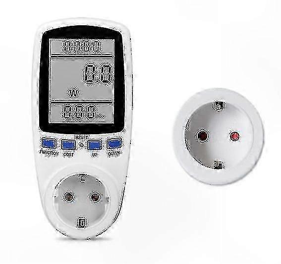 Smart Energy Monitor Plug with Metering Function and Creative Design for Efficient Power Usage Tracking