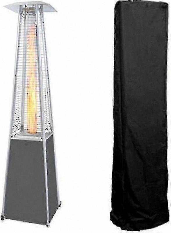 Durable Weatherproof Square Glass Tube Heater Protector for Outdoor Spaces