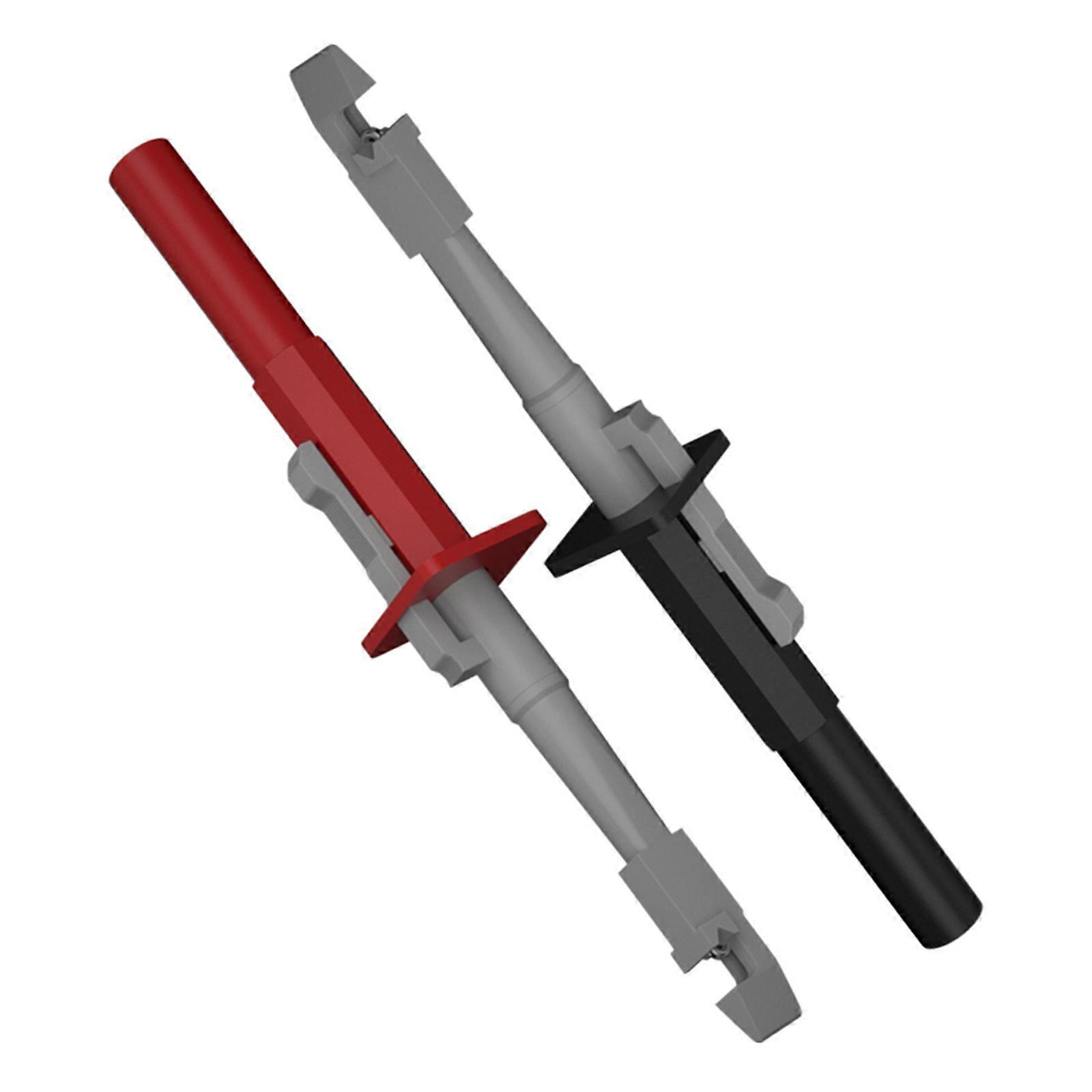 Stable Test Hook Pair with 4mm Interfaces Multifunction  Circuit Testing Accessories for Comprehensive Electronics Testing Multicolor