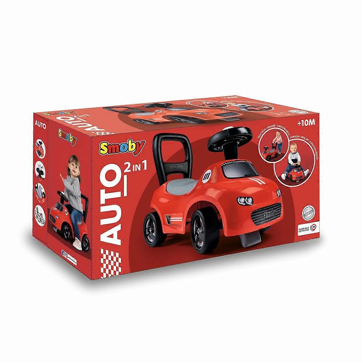 Tricycle Smoby Black Red 2-in-1