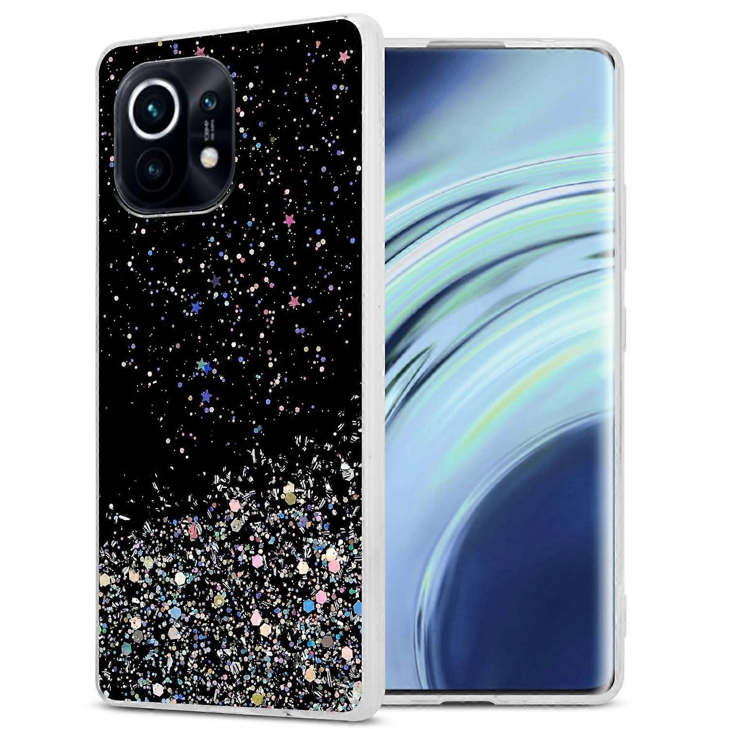 Θήκη Xiaomi Mi 11 5G Προστατευτική Θήκη TPU - Διάφανη με Glitter