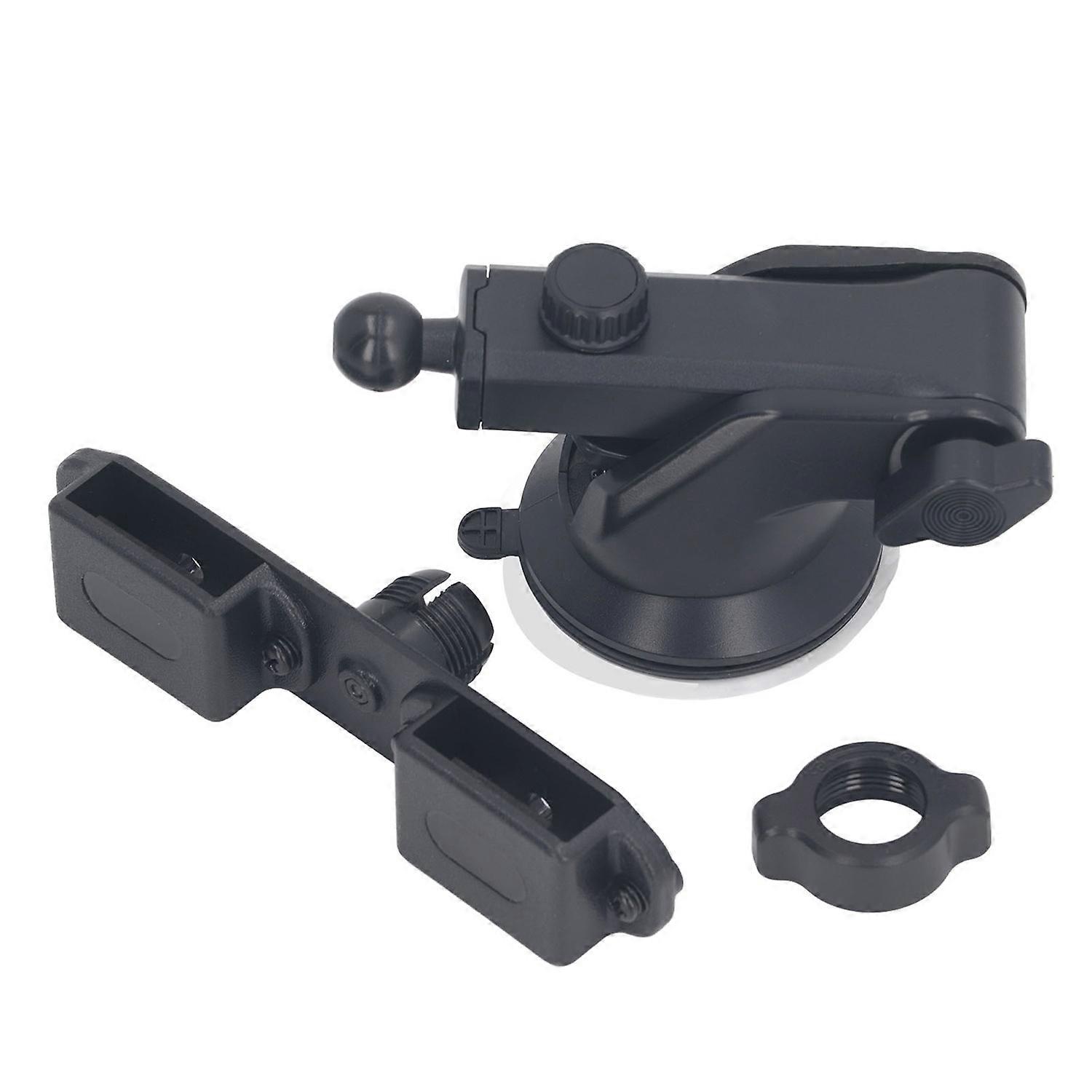 Dashboard Handheld Radio Mic Mount Widely Compatible Suction Cup Windshield 2 Way Radio Bracket for 