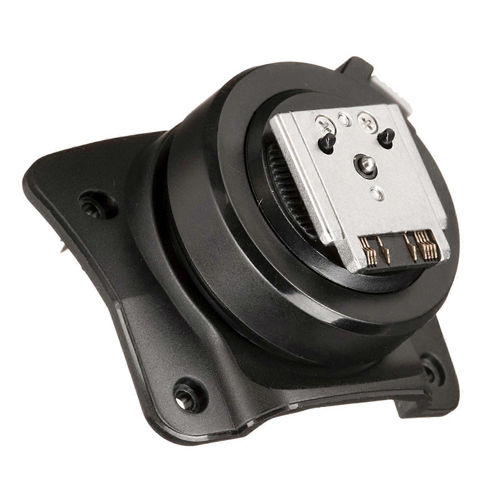 Multiple Brand Compatible Flash Hot Shoe Mount Bracket Holder With Secure Locking Mechanism For Hassle Less Photography Multicolor