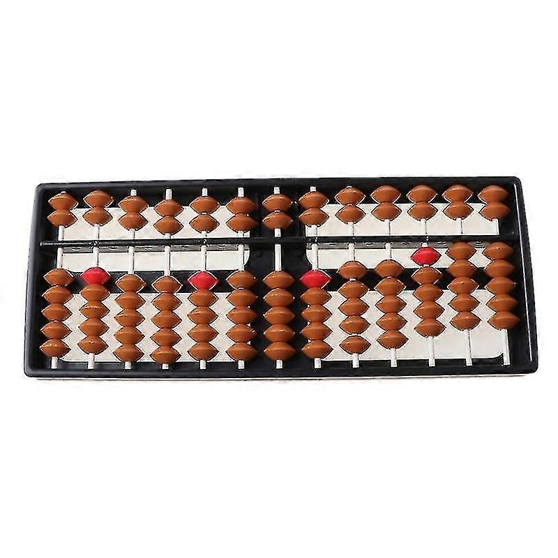 Luxora Abacus Plastic Abacus Aritmetic Soroban 13místný dětský matematický kalkulační nástroj