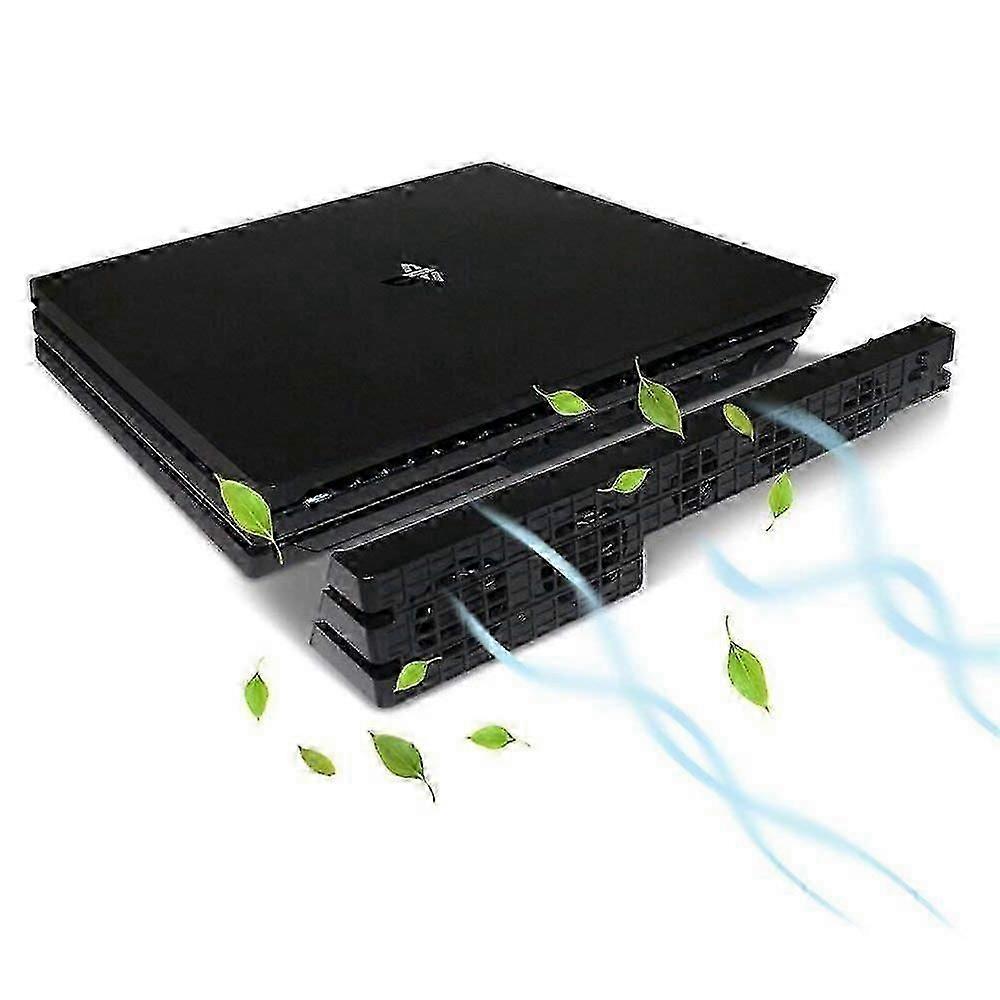 Gaming console cooler for PS4 Pro with temperature control