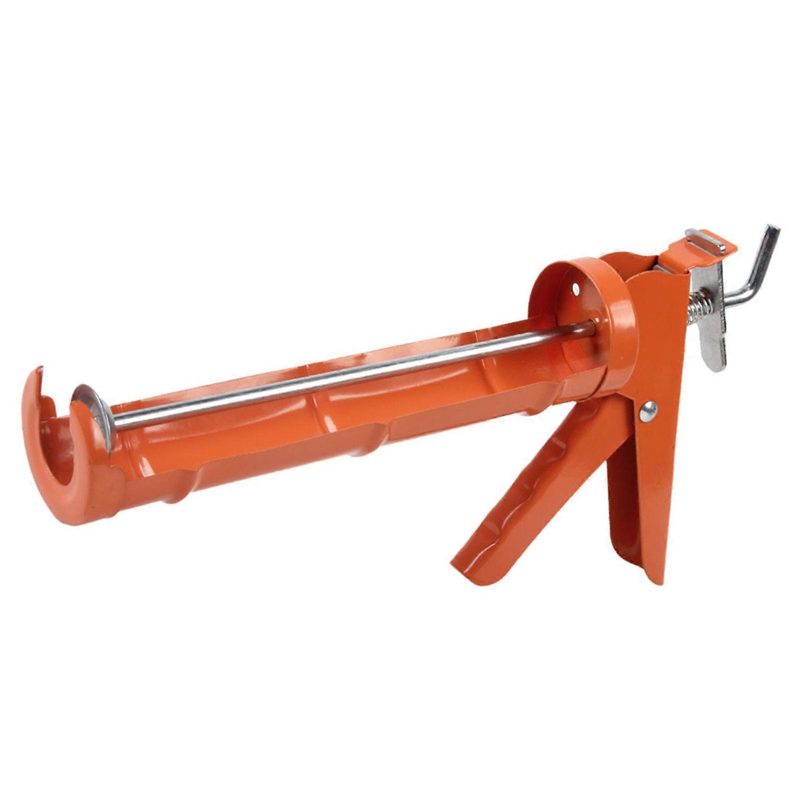 Multi Purpose Silicone Applicator Sturdy Metal Frame Comfortable Handling Sealant Guns For Various Repair Tasks Multicolor