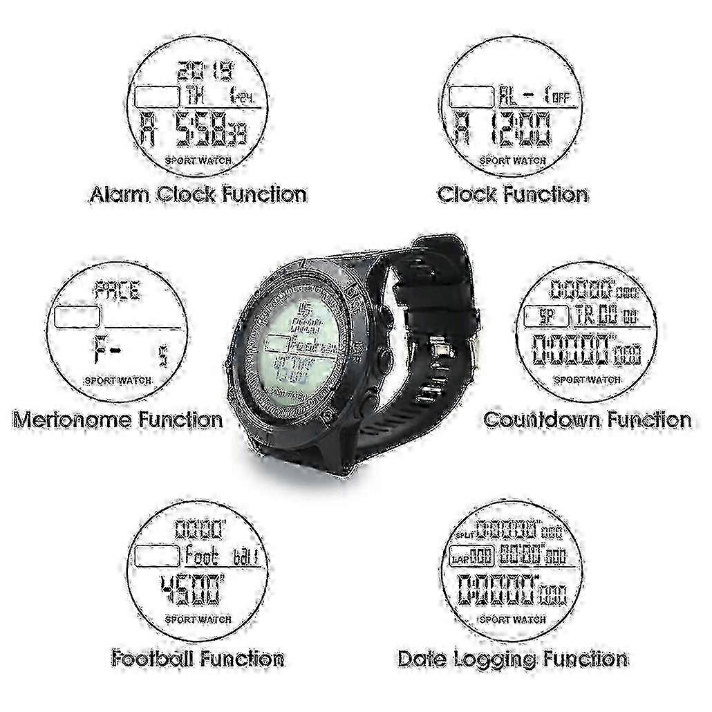 Stopwatch Digital Soccer Stop Watch Timer suitable for Coaches 100 Lap Memory Water Resistant Countdown Sto