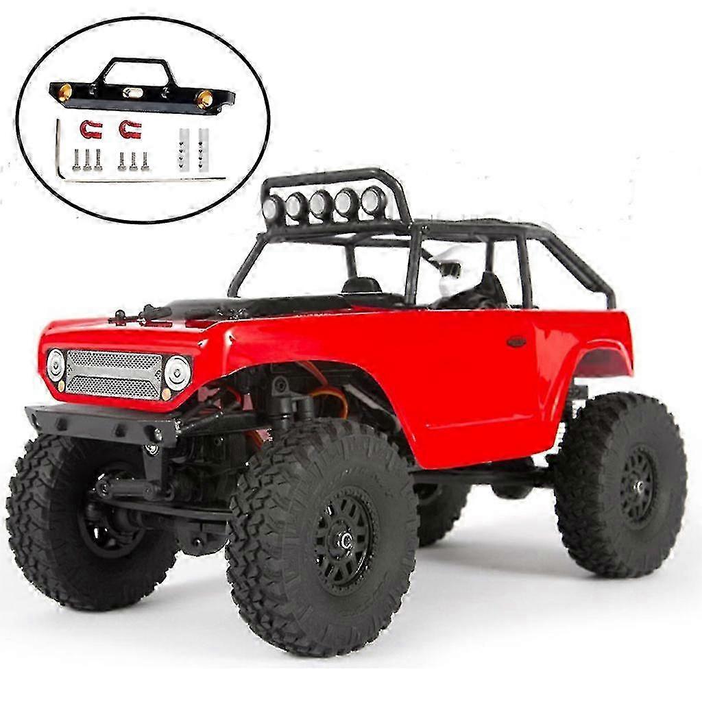 CNC RC Front Bumper for Axial SCX24 90081 1/24 RC Crawler Car Spare Parts z