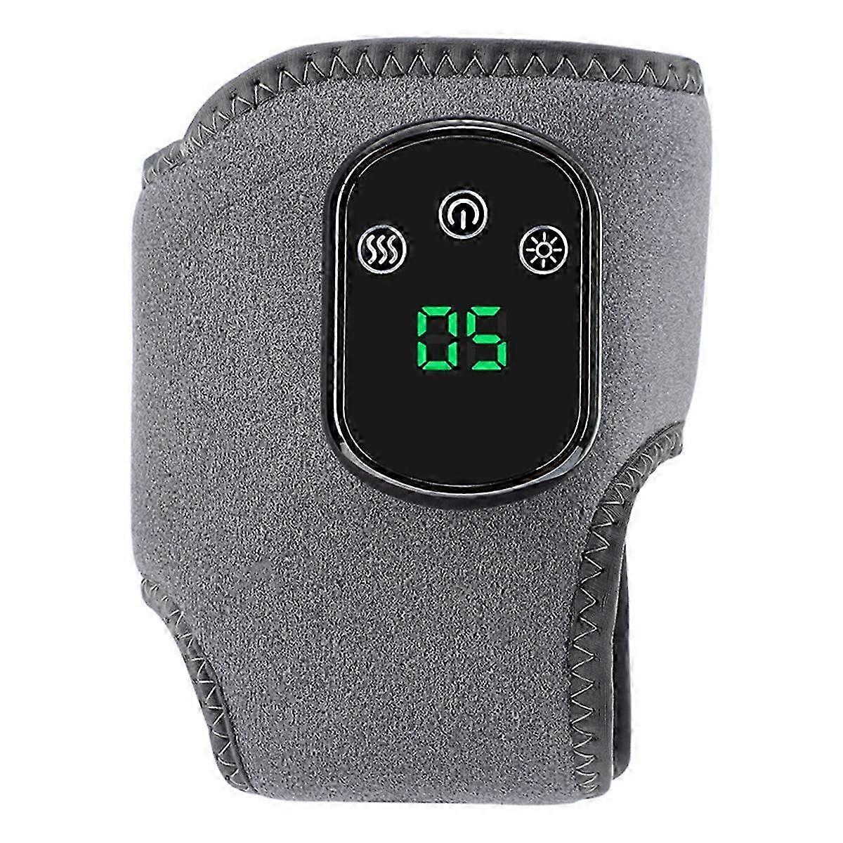 Cordless Foot & Ankle Massager with Heat and Vibration Wrap