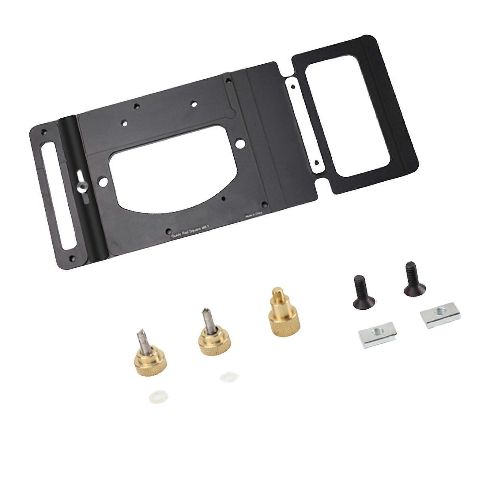 Tracksaw Square Guide Rails Clamp Woodworking Right Angle 90 Degree Guide Plate for Electric Tracksaw Engraving Machine Multicolor