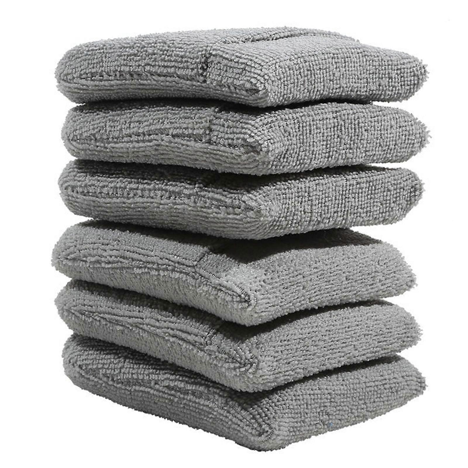 Høyeffektiv U-formet bilvasksvamp gir jevn voksing Enkelt vedlikehold egnet for polering Rengjøring Vask Grå