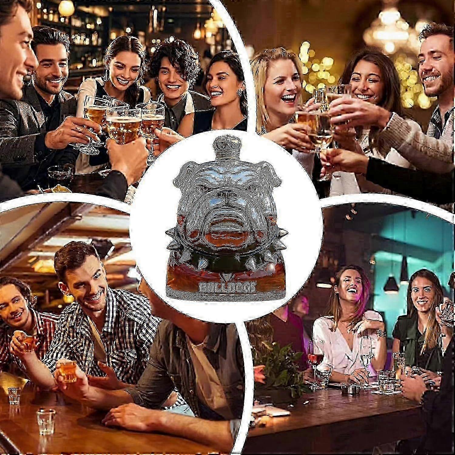 Decantor de whisky cu tematică de Halloween: decorațiuni de bar pentru sesiuni de divertisment acasă