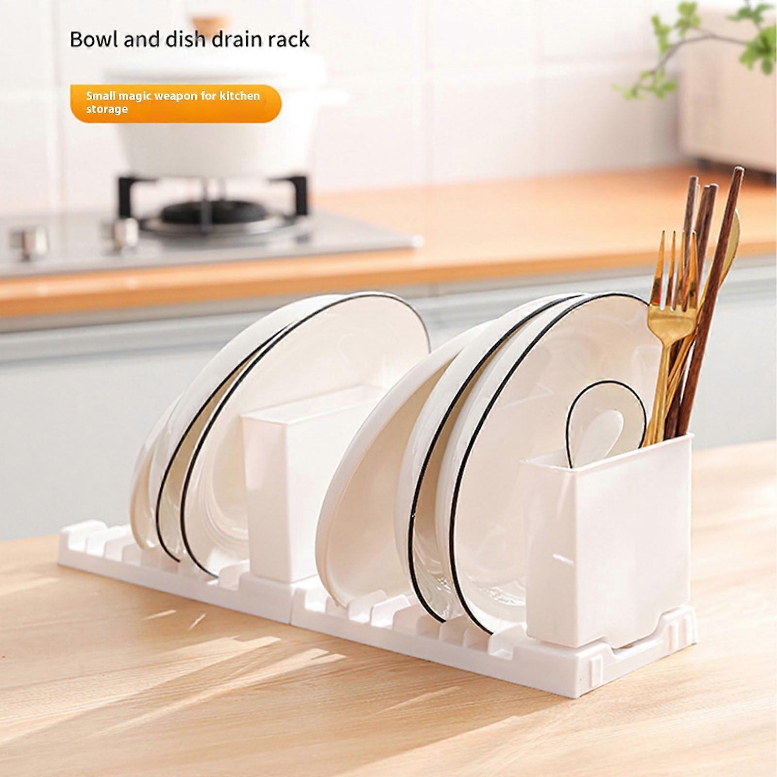 Luminov Dish Drying Rack Dish Rack Space Saving,Multifunctional Tool,Cup Holder,Dish Drainer Tray,Kitchen Rack for Kitchen Counter