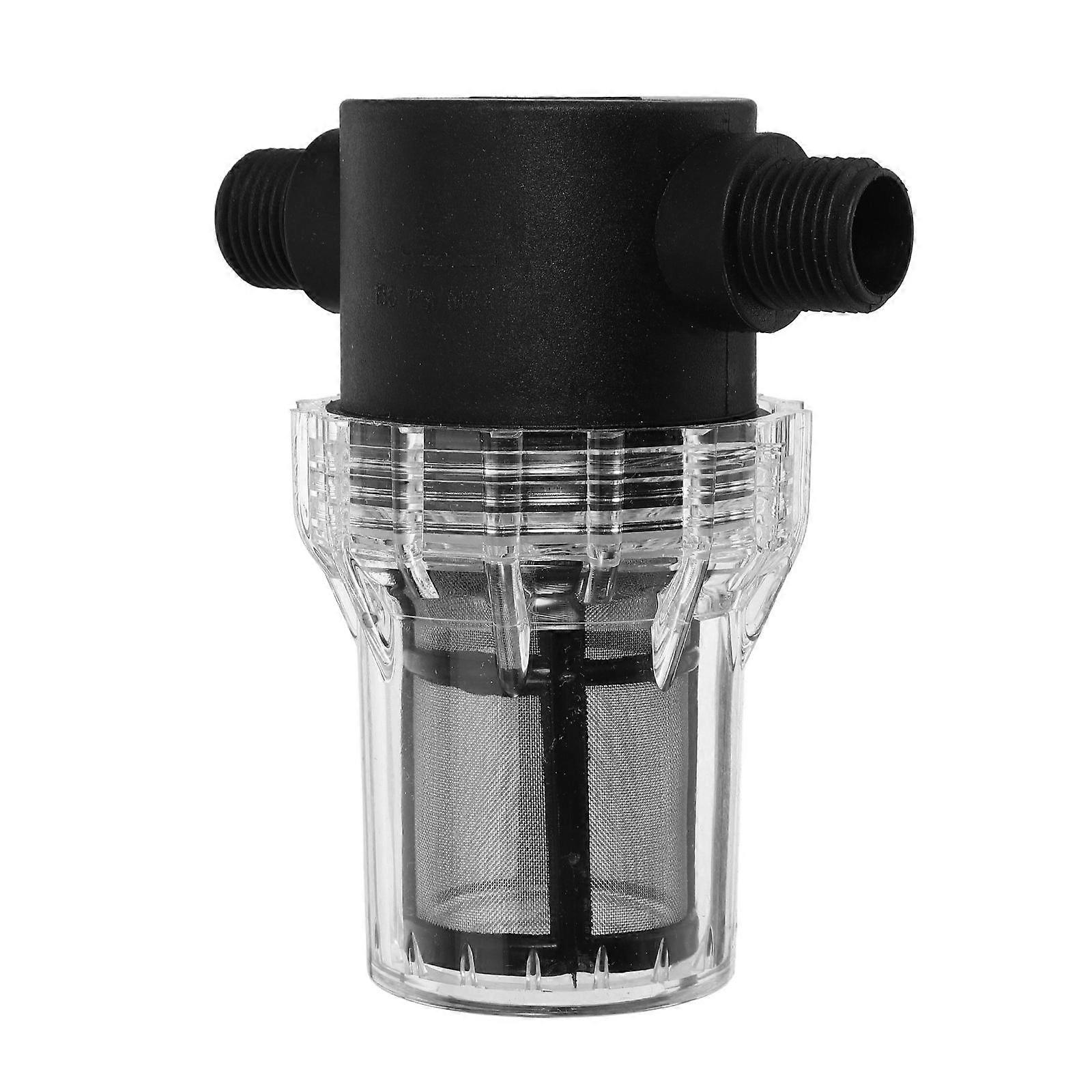 Water Pump Strainer Filter for Efficient Garden Irrigation with Mesh Screen