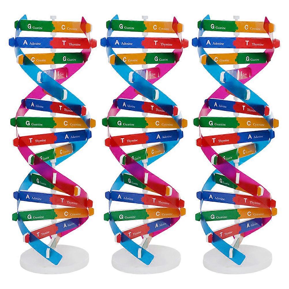 Gene Dna Model DIY Molecular Structure Toy Biology Learning 3Pcs