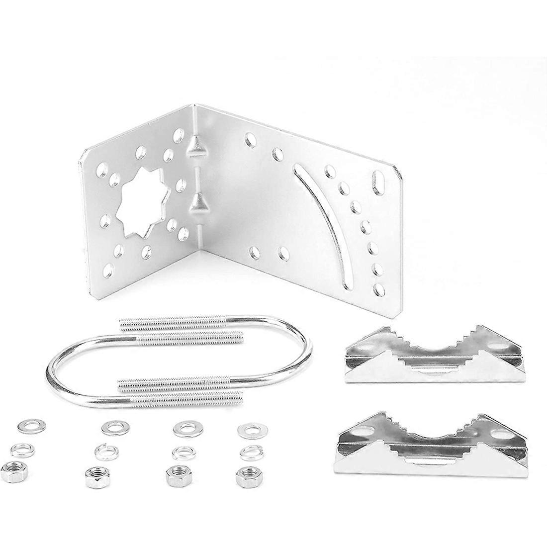Pole Mount Bracket for LPDA Outdoor Antenna with U-Bolt