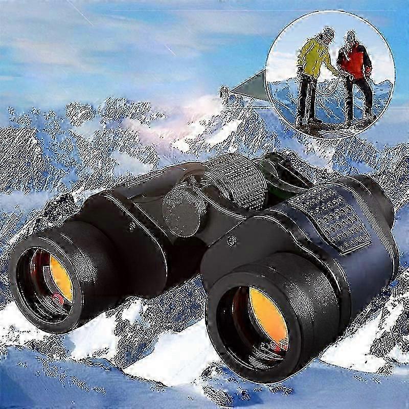 Night Vision 60x60 3000m HD Hunting Binoculars Telescope With Coordinates Display