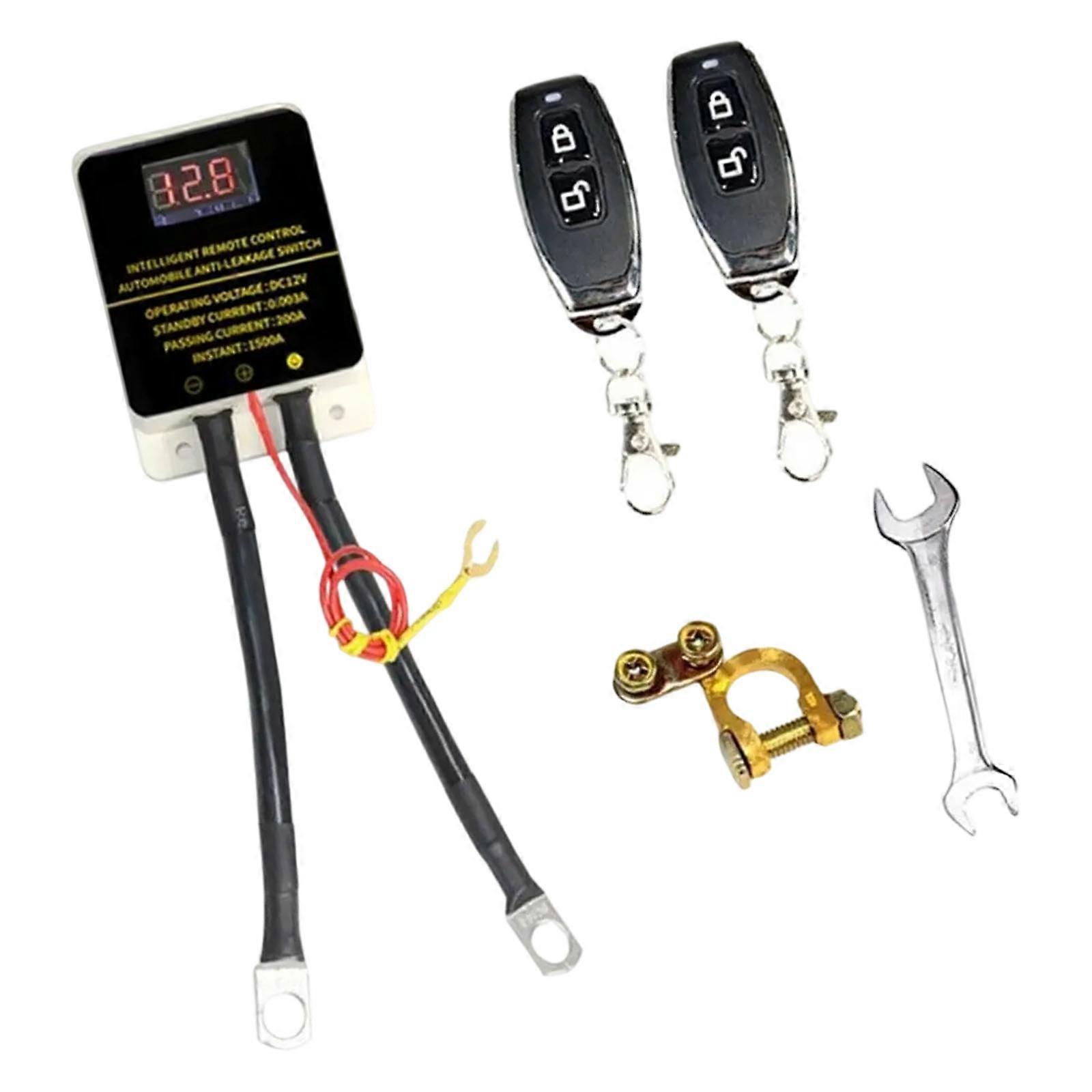 Magnetic Lock Vehicle Car Battery Switches 12V Anti Leakage Device Featuring Auto Disconnection to Extend Battery Life Multicolor