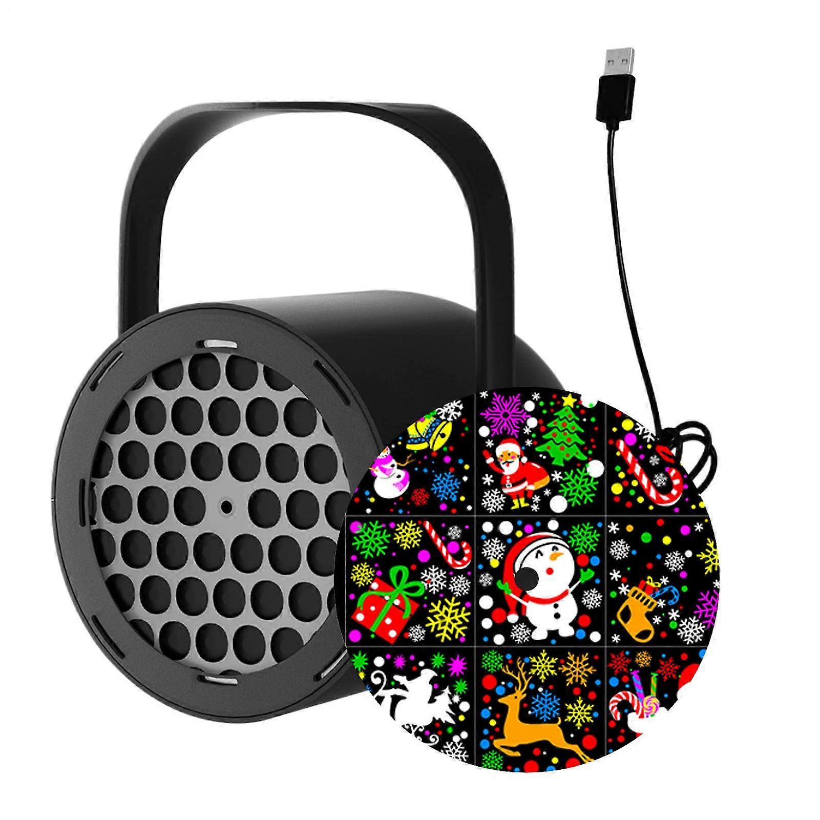 Christmas Projector Lights Outdoor Snowflake LED with Dynamic Snowfall Effects IP65 Waterproof