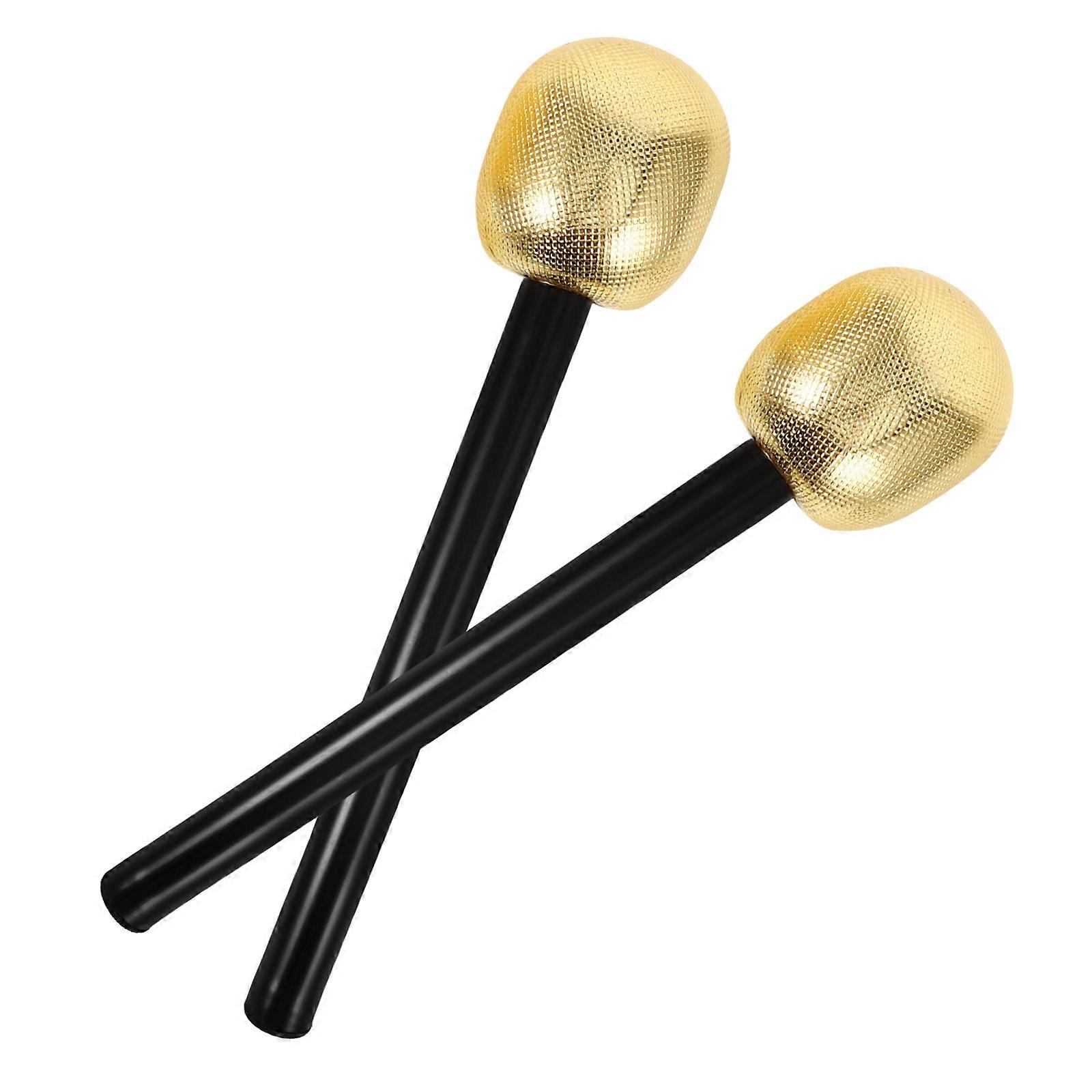 Fake Microphone Pretend Microphone Prop for Party Use 2Pcs