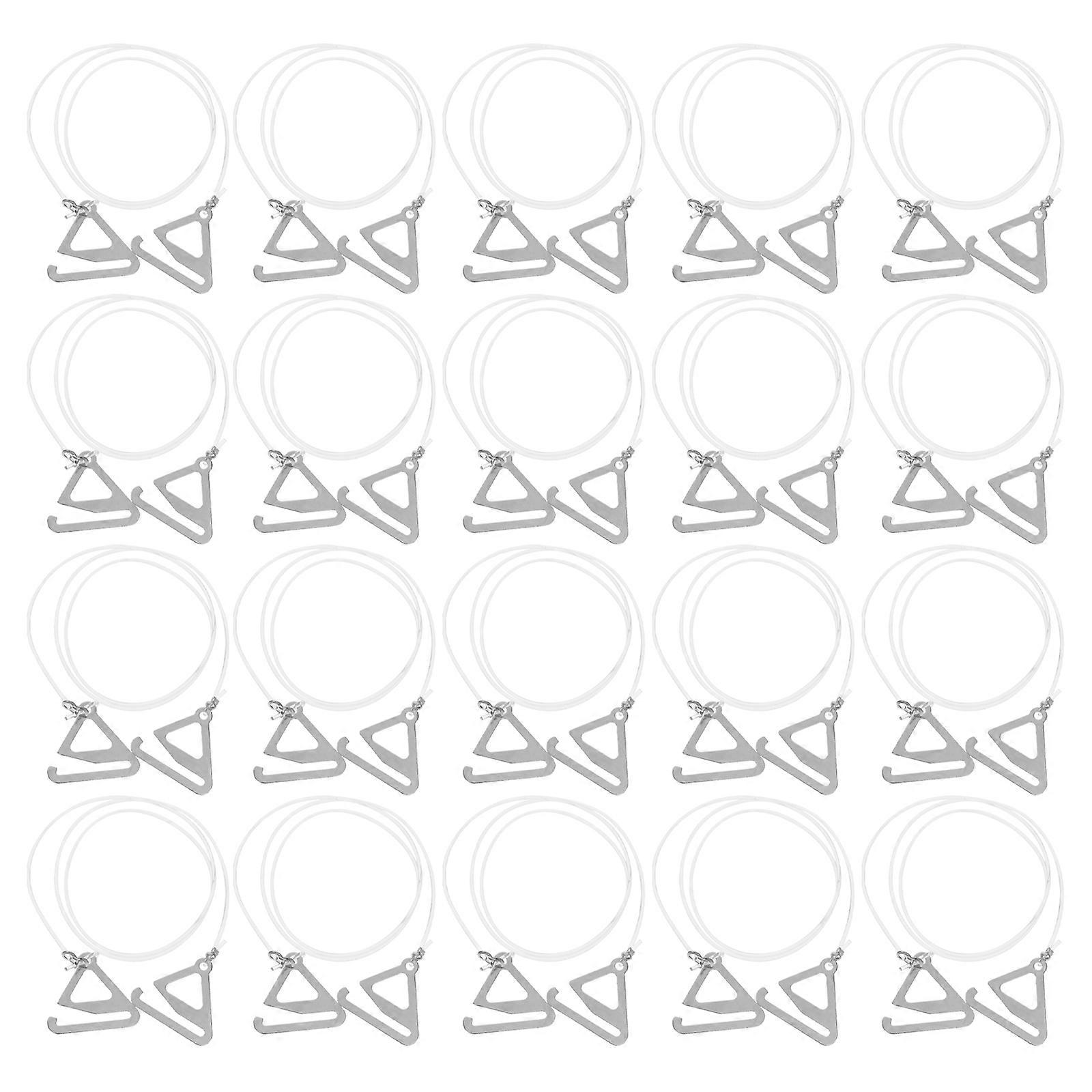 Transparent Adjustable Bra Straps for Clear Backless Dress 10Pairs