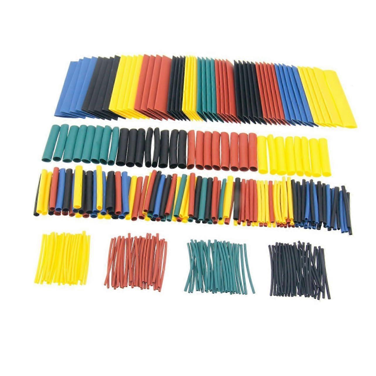 328pcs Heat Shrink Tubing Kit for Electrical Wires and Cable Management Durable TightFit Shrink