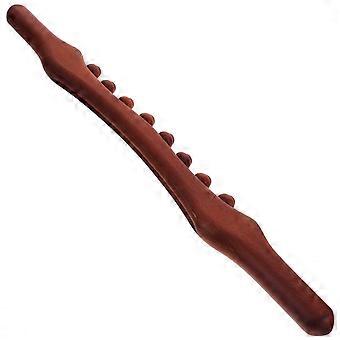 Massageador LHX Wood Therapy com Rolos de Madeira, Máquina de Escultura Corporal com Contas, Ferramenta Gua Sha