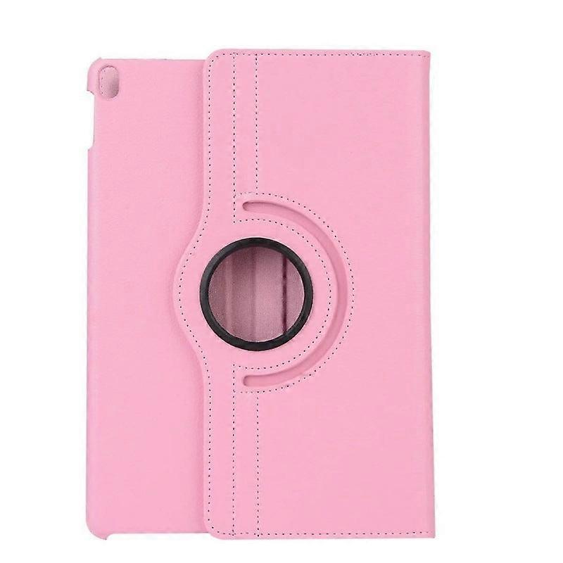 Stylish Case For Ipad 10 10.9 Pink Litchi Texture Rotating Leather