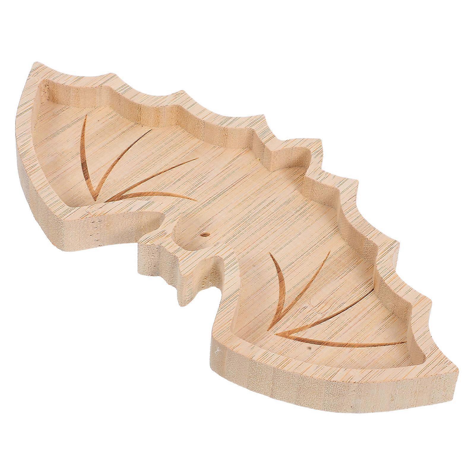 Halloween Wooden Snack Serving Tray for Appetizer