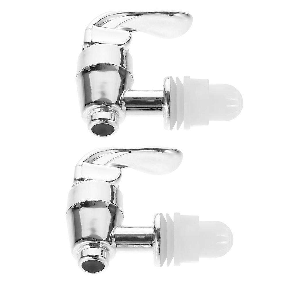 Replacement Drink Dispenser Spigot Push Type 2Pcs for Beverage Dispenser