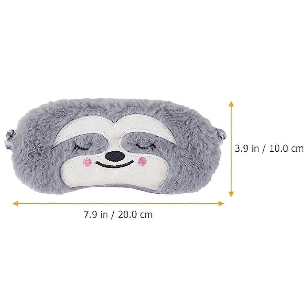 Grey Monkey Sleep Mask for Daily Use Comfortable Eye Mask