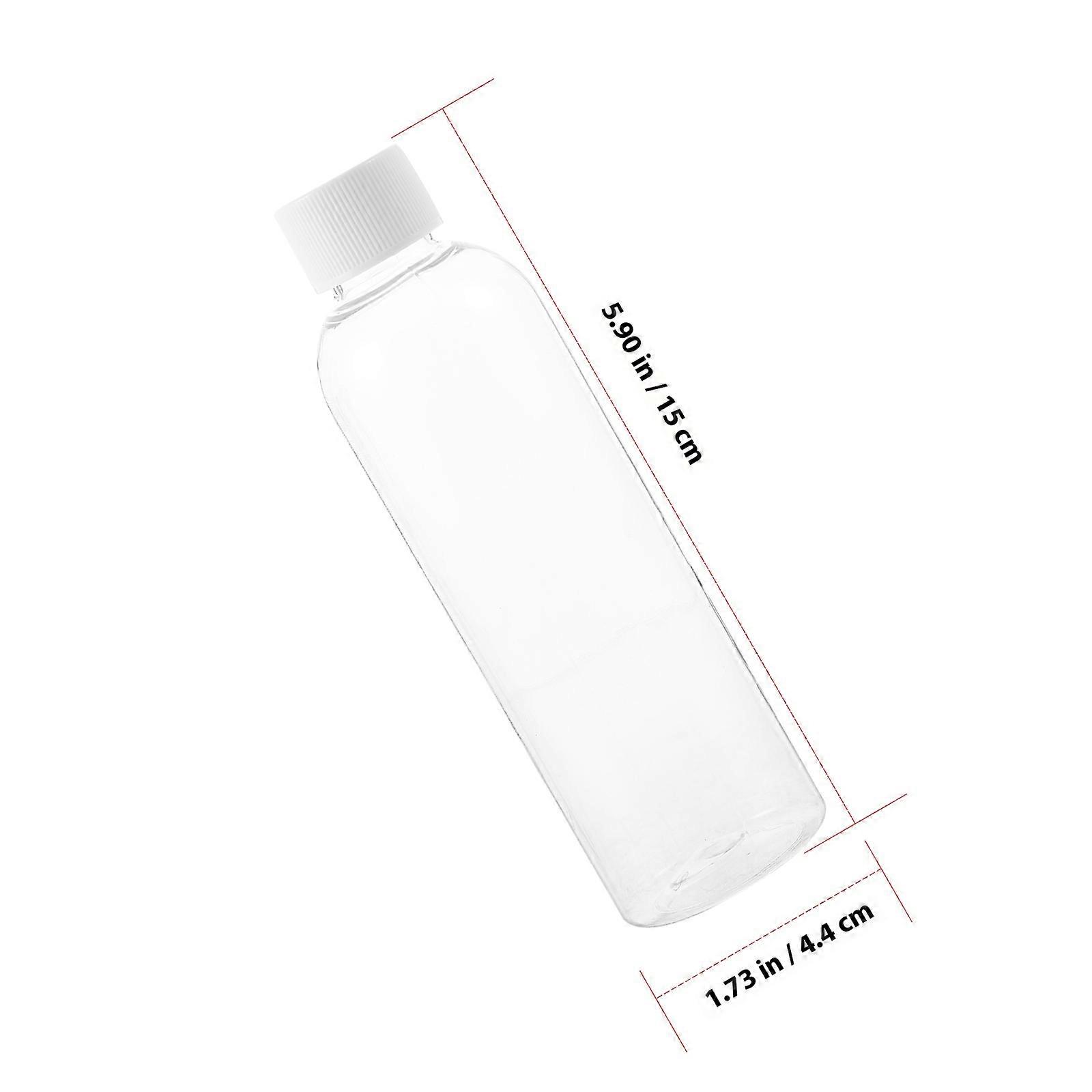 Reusable Plastic Bottles Multi-Function Milk Bottles for Household Use Transparent Material with Sealing Function 20Pcs