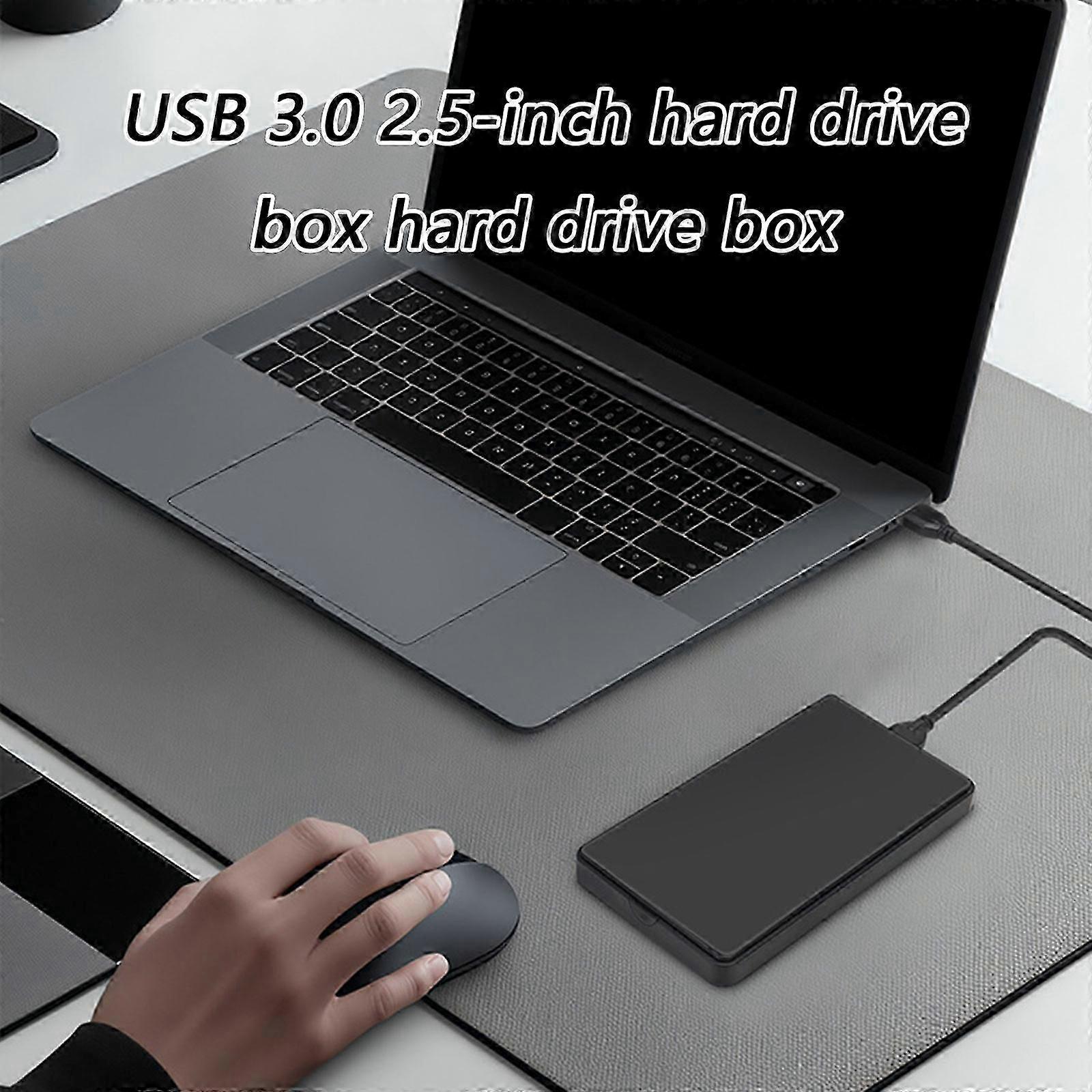 PC Protective Shell For 2.5inch SATAs Drive Featuring USB3.0 Interfaces And Instants Plugs Play Setups hot