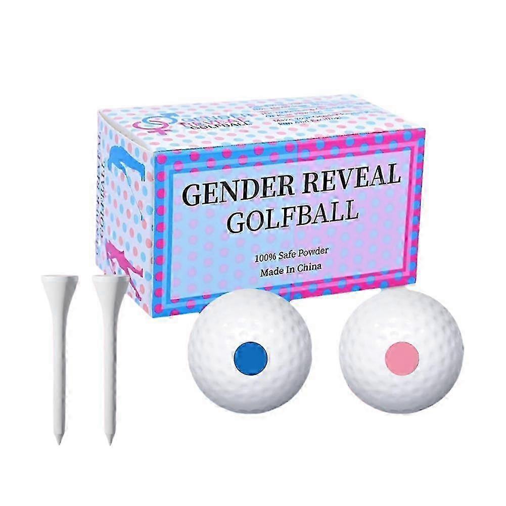 Bolas de golfe explosivas para revelação de gênero do bebê em 2026