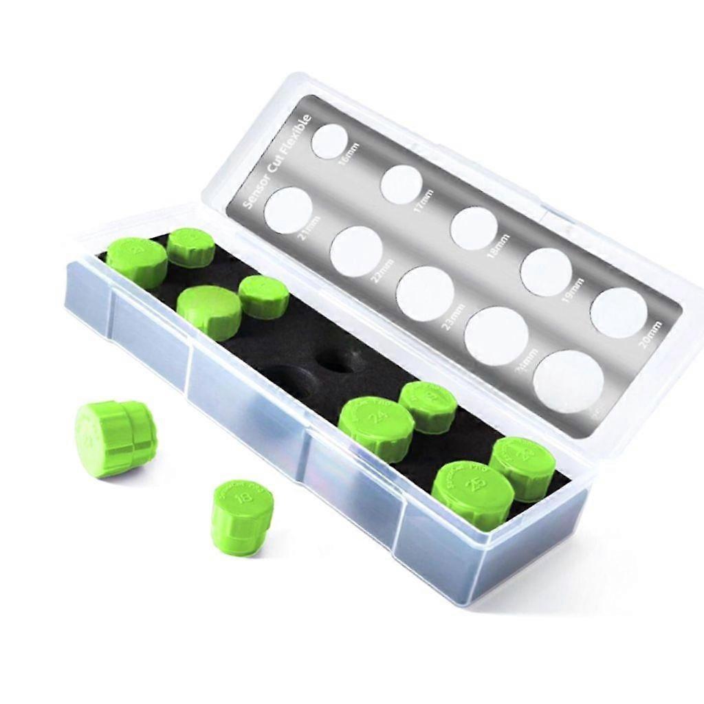 Radars Sensor Hole Cutter Tool For Car Film Installation Color Coded Templates