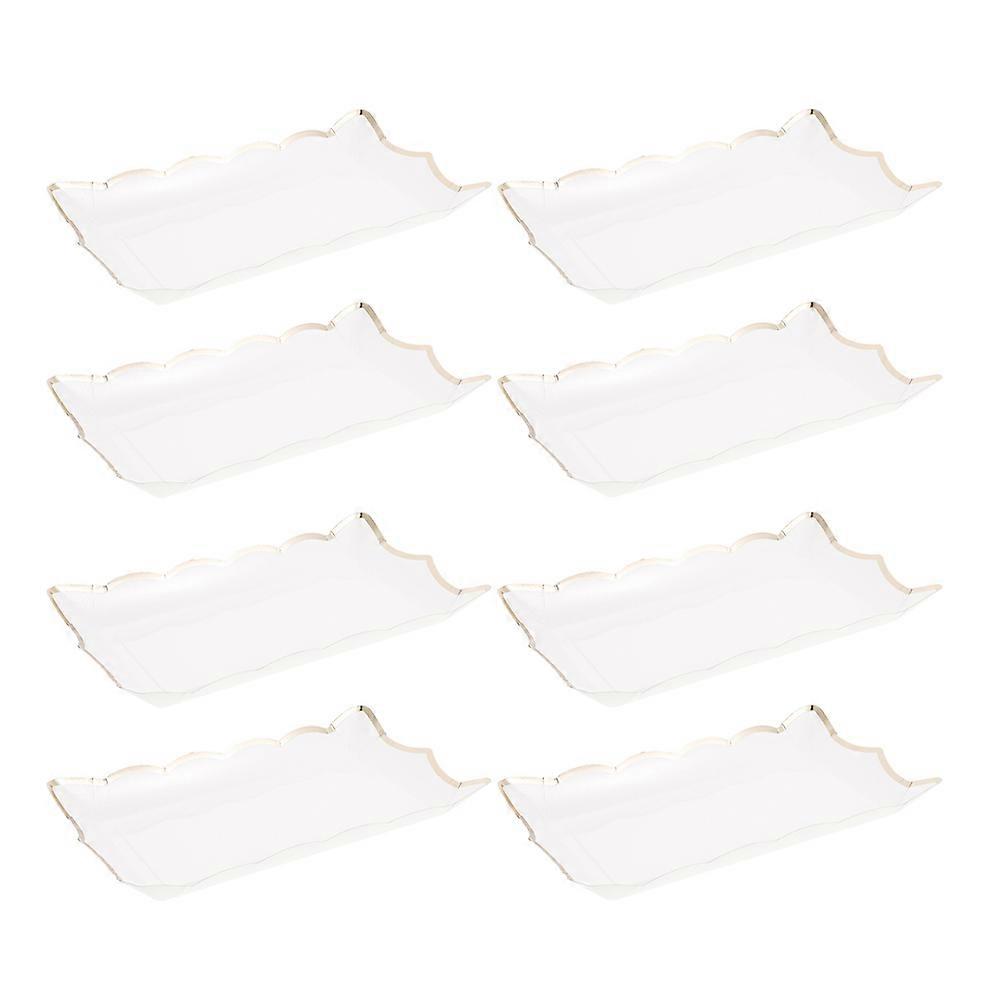 Paper for Bbq 8Pcs White Party